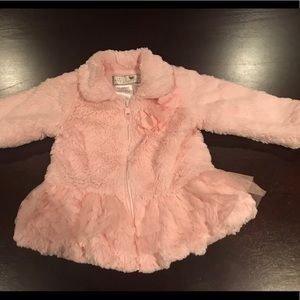 Baby girl pink coat
